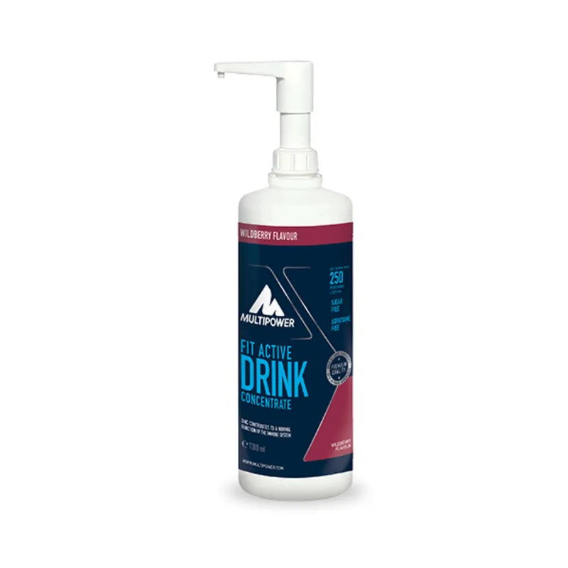 1 Liter Multipower Fit Active Wildberry Getränkekonzentrat