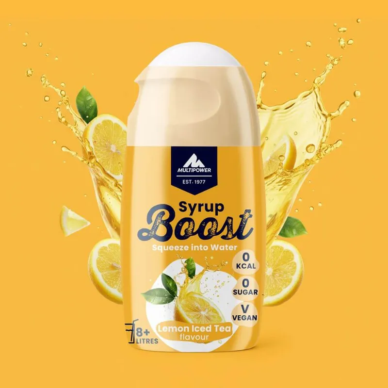 Syrup Boost Eistee Zitrone | Getränkesirup ohne Zucker