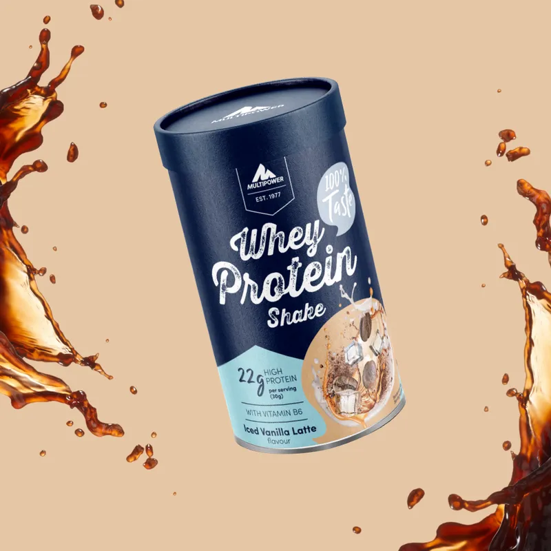 420g Whey Protein Pulver Iced Vanilla Latte | Protein Kaffee