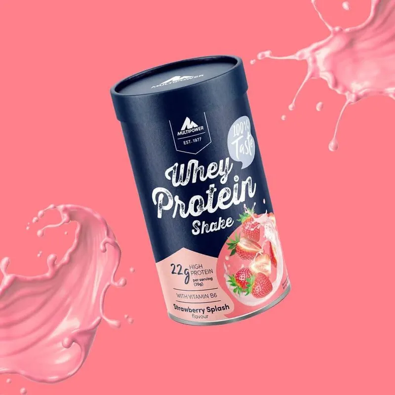 420g Whey Protein Pulver Erdbeere | Strawberry Proteinpulver