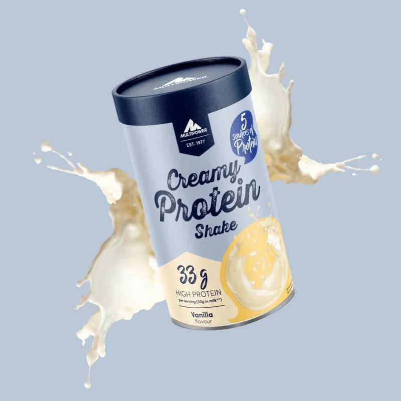 Creamy Protein Pulver 420g - Vanille | Bis zu 33g Protein pro Portion