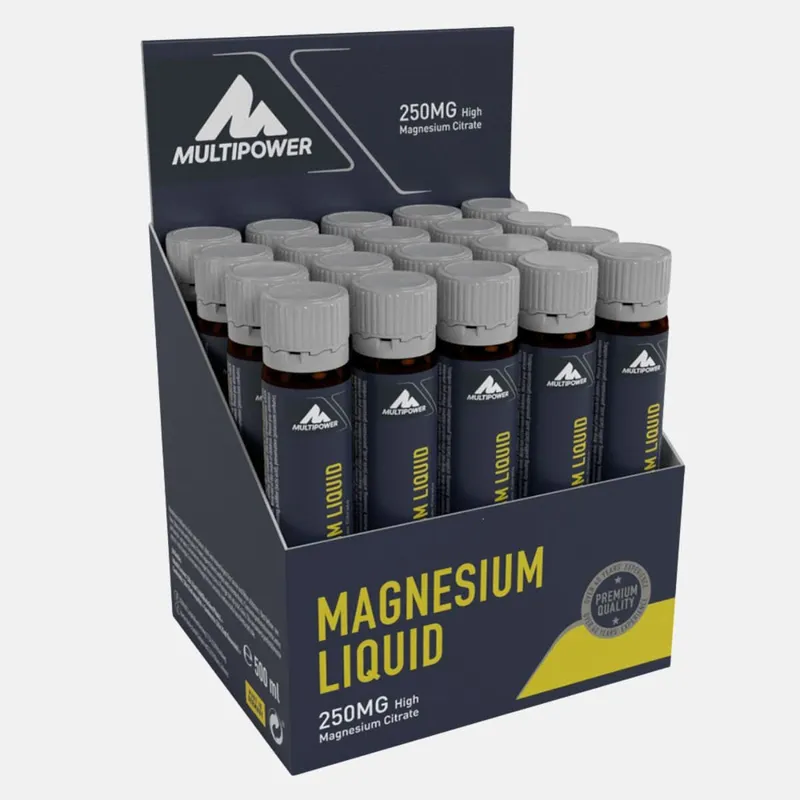 250mg Magnesiumcitrat | 20x25ml Magnesium-Liquid