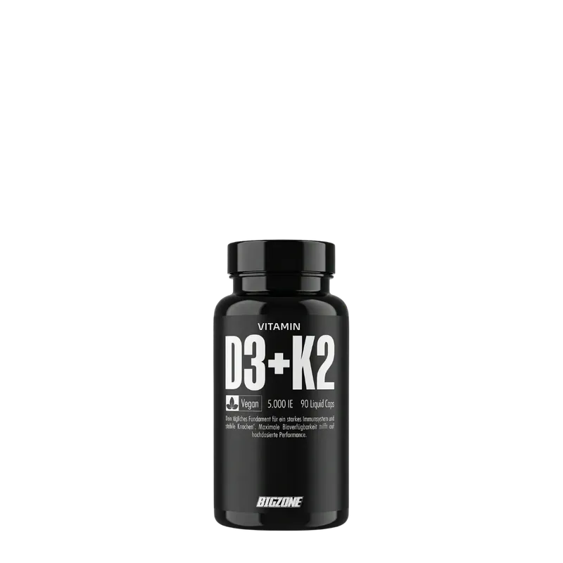 Big Zone | Vitamin D3 + K2 - 90 Kapseln