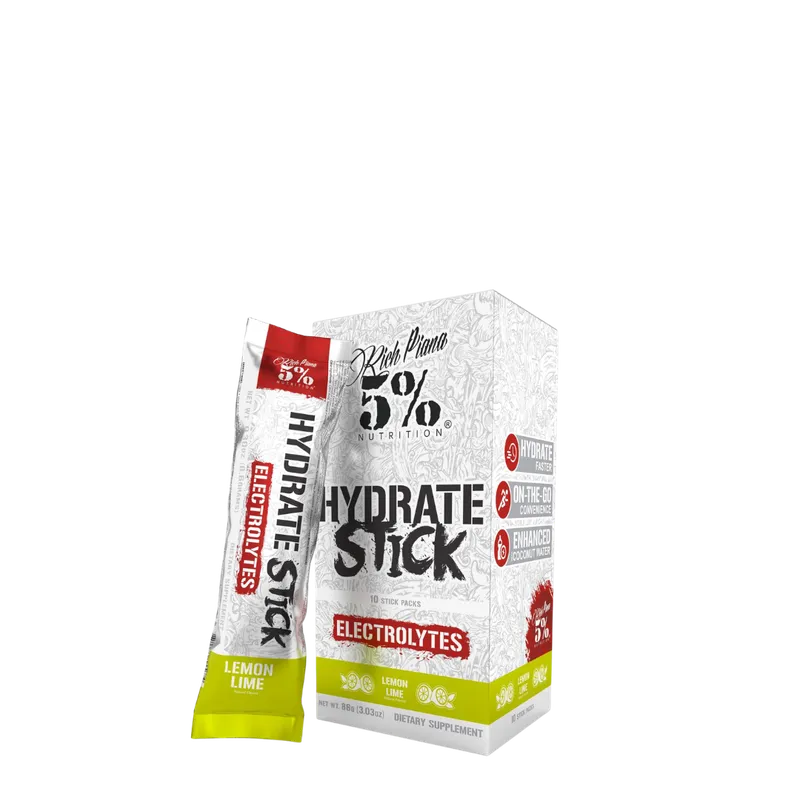 Rich Piana 5% Nutrition, Hydrate Stick, 10 x 9g