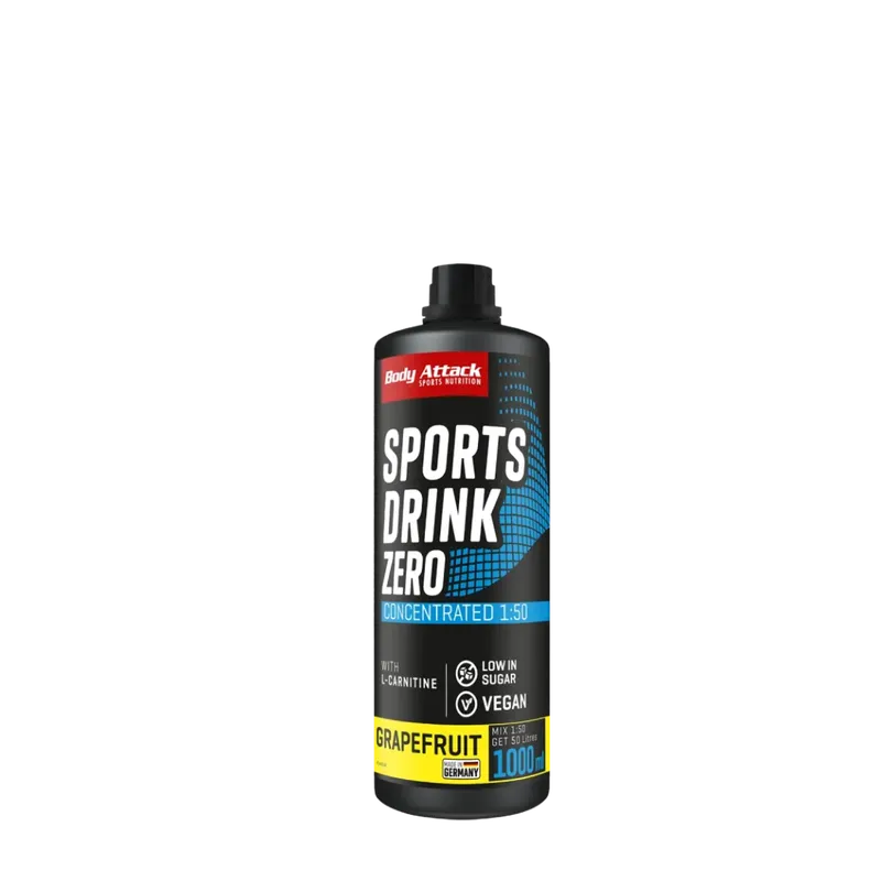 Body Attack, Sports Drink Zero, 1000 ml