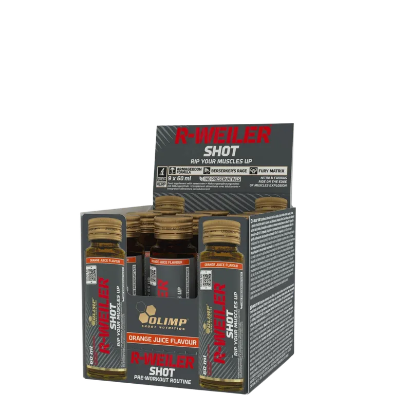 Olimp, R-Weiler Shot, 9 x 60 ml Ampullen