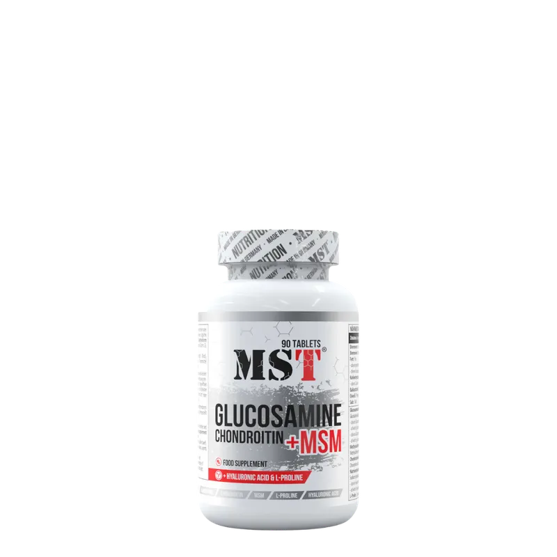 MST Nutrition, Glucosamin Chondroitin MSM + Hyaluron, 90 Tabletten