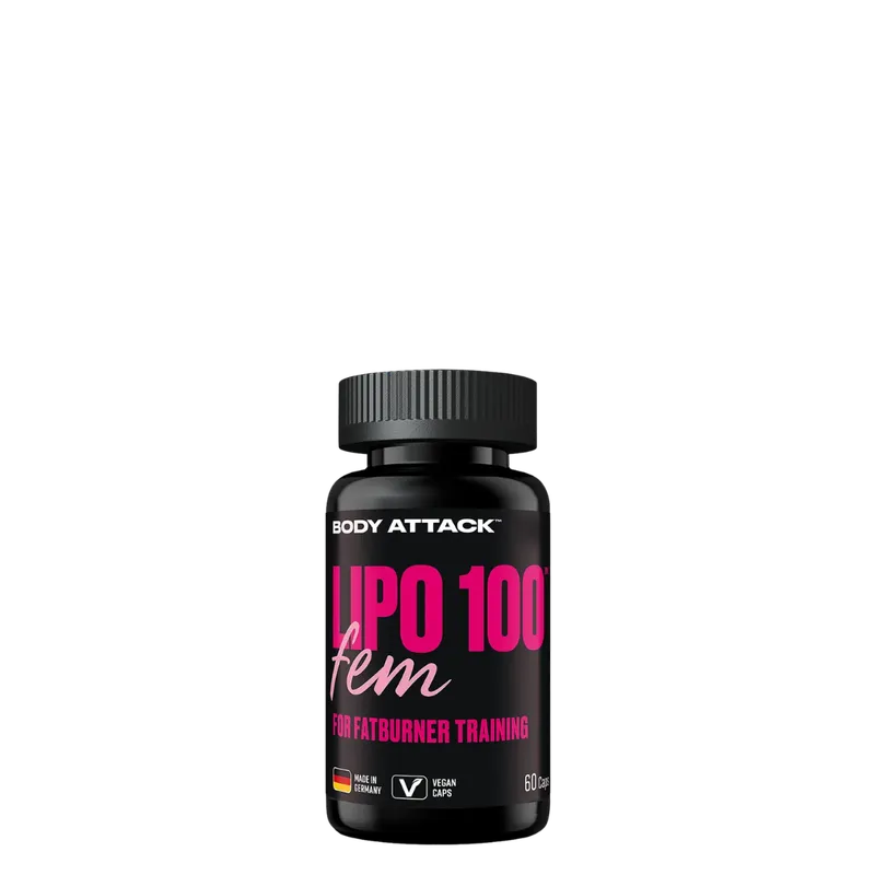 Body Attack, Lipo 100 FEM, 60 Kapseln