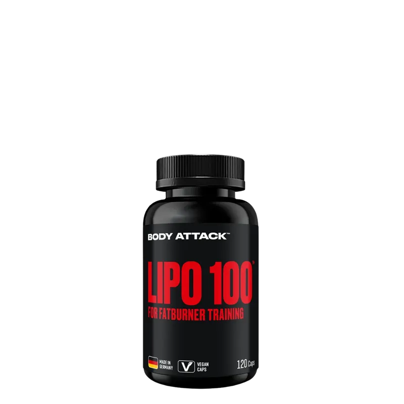 Body Attack, Lipo 100 Fatburner, 120 Kapseln