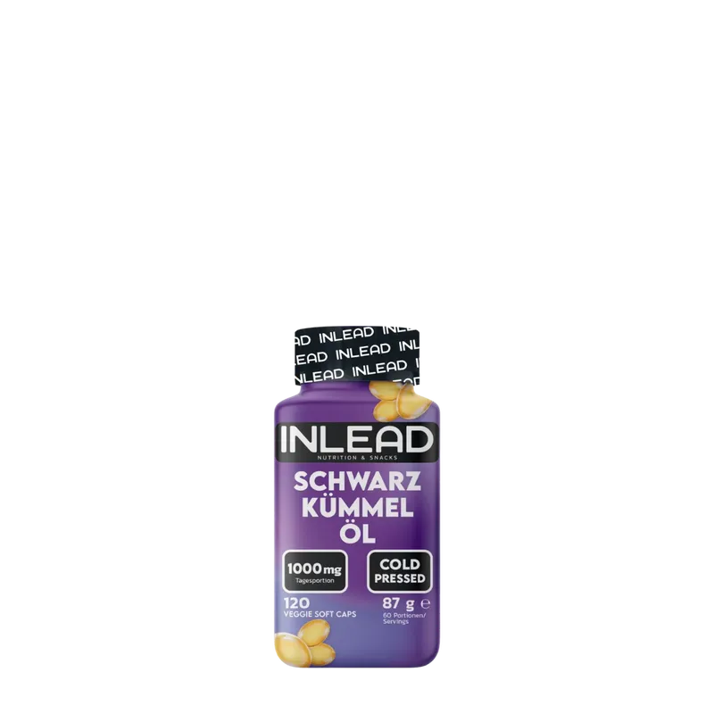 Inlead, Schwarzkümmelöl, 120 Kapseln