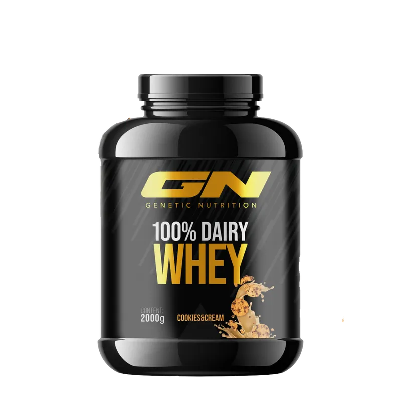 GN, 100% Dairy Whey Protein, 2000g
