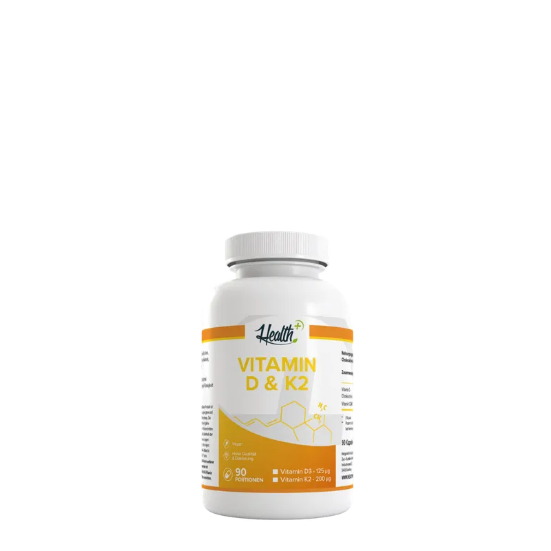 Zec Plus, Vitamin D3 & K2, 90 Kapseln