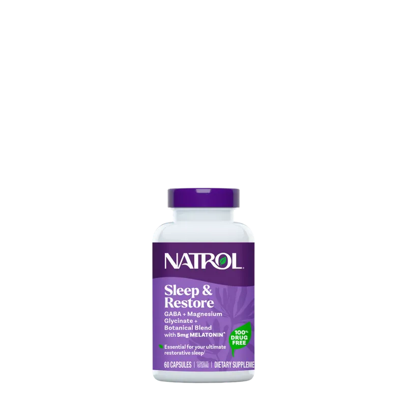 Natrol, Sleep & Restore, 60 Kapseln