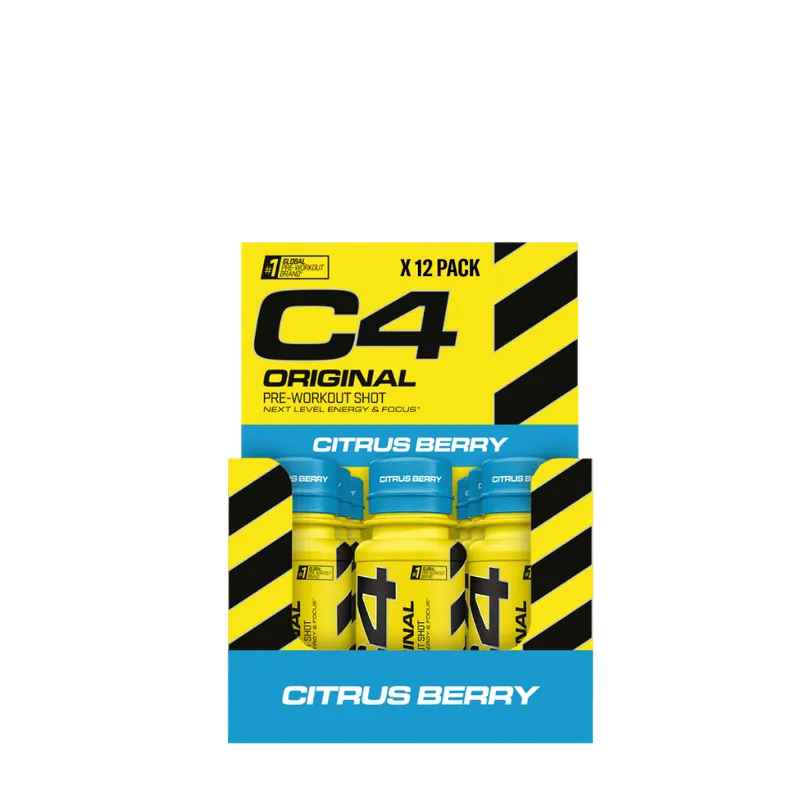 Cellucor C4, Pre-Workout Shots, 12 x 60 ml – 720ml