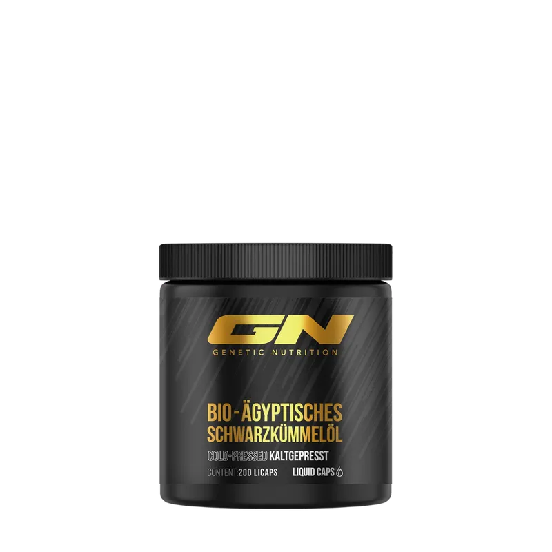 GN, Bio- Ägyptisches Schwarzkümmel Öl, 200 Kapseln