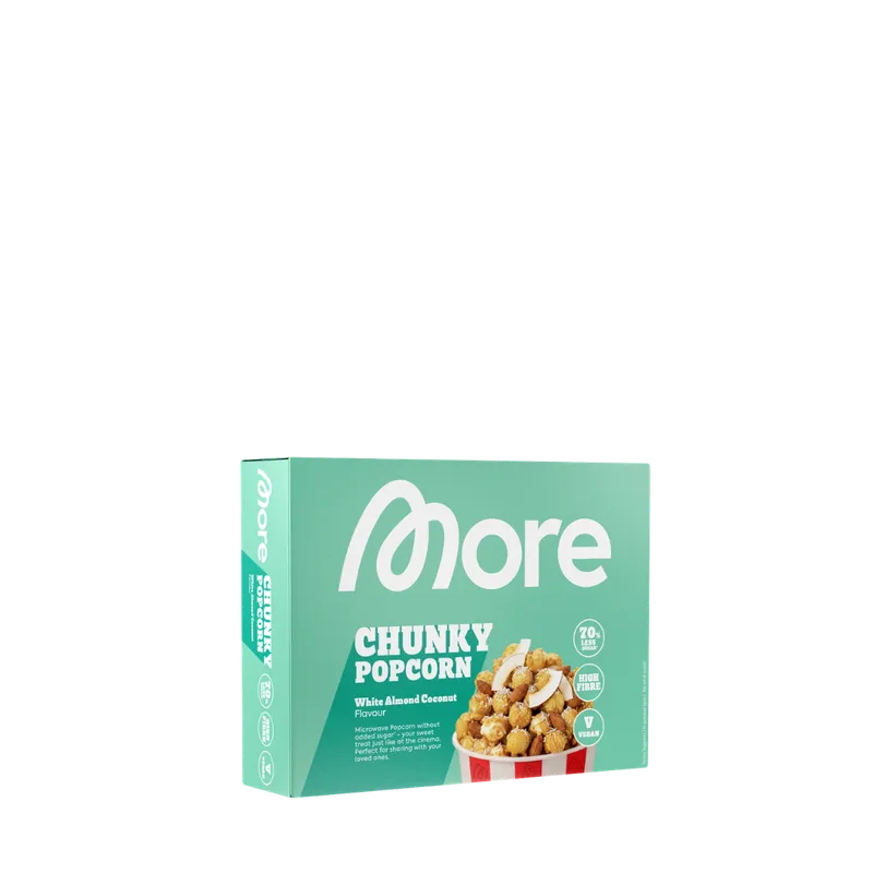 More, Chunky Popcorn, 6 x 75g