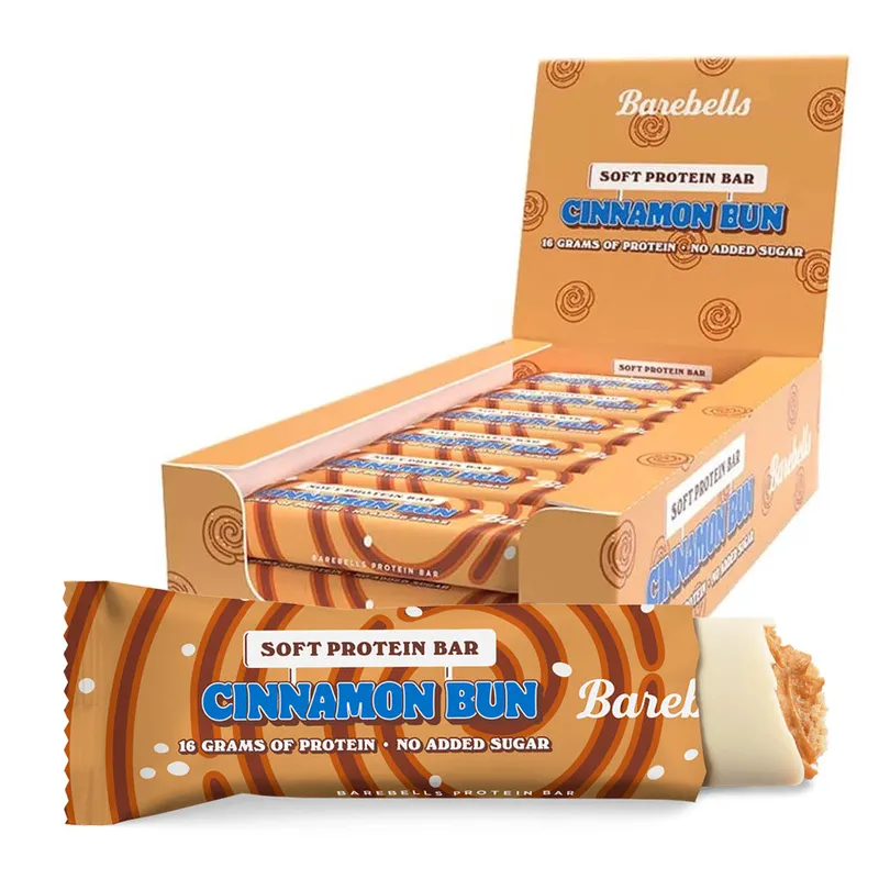 Barebells Soft Proteinriegel – Cinnamon Bun (12 x 55 g)