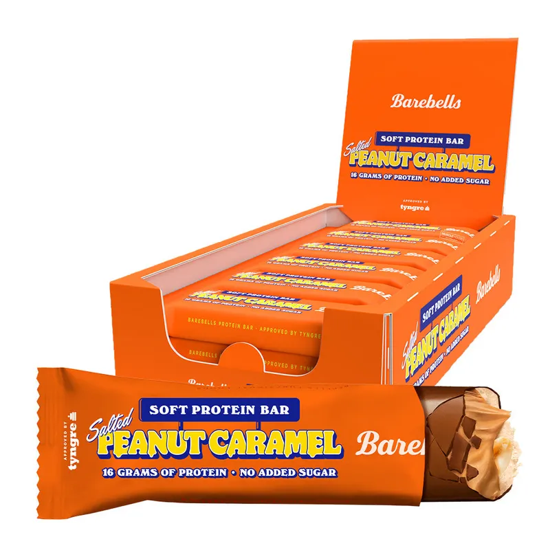 Barebells Soft Proteinriegel – Salted Peanut Caramel (12 x 55 g) – 660g