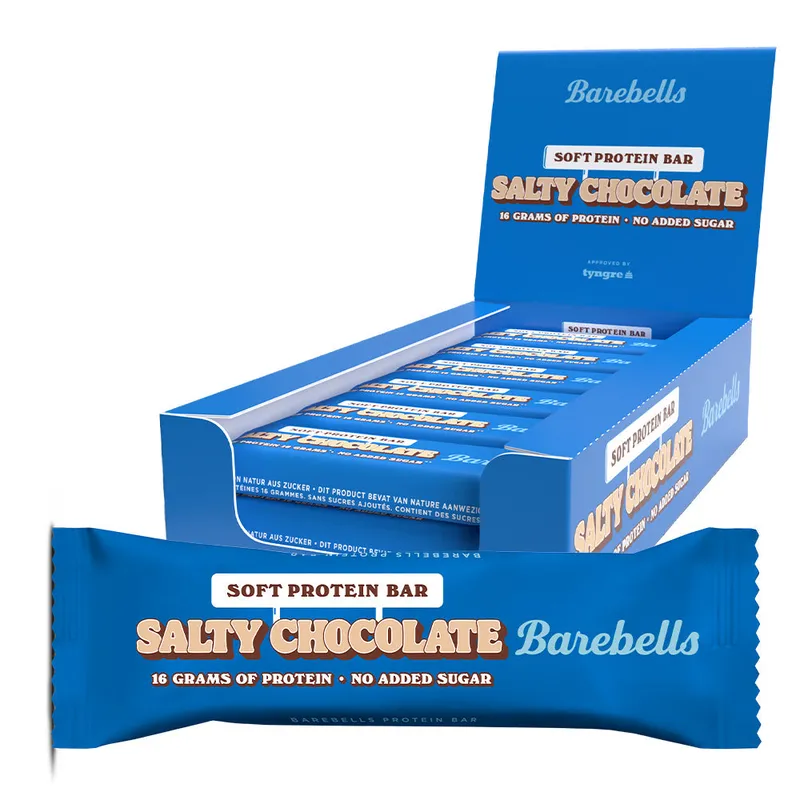 Barebells Soft Proteinriegel – Salty Chocolate (12 x 55 g)