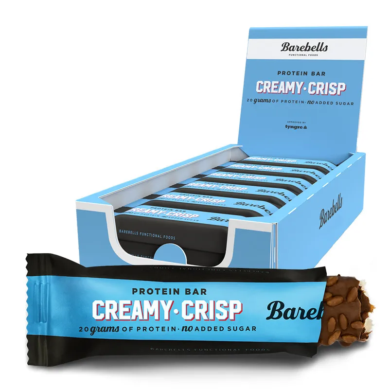 Barebells Proteinriegel – Creamy Crisp (12 x 55 g)