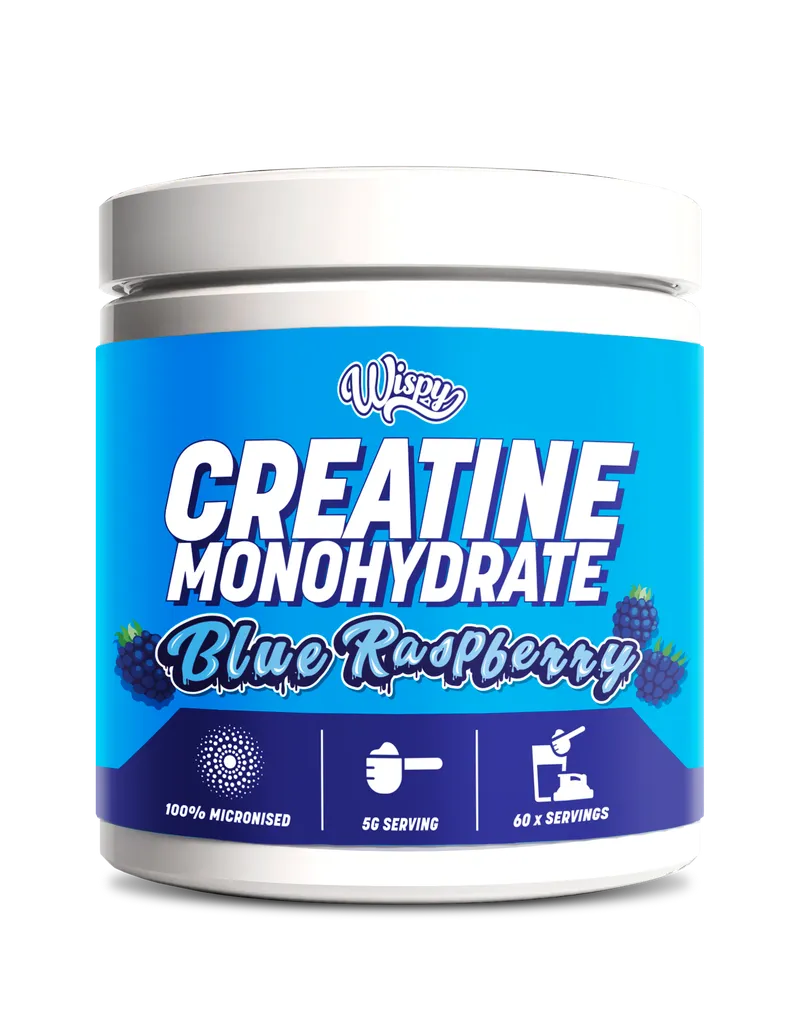 Wispy Kreatin Monohydrat – Blue Raspberry (300 g)