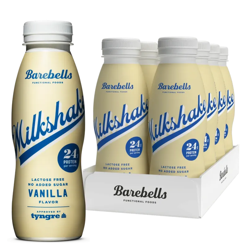 Barebells Milkshake – Vanilla (5 x 330 ml)