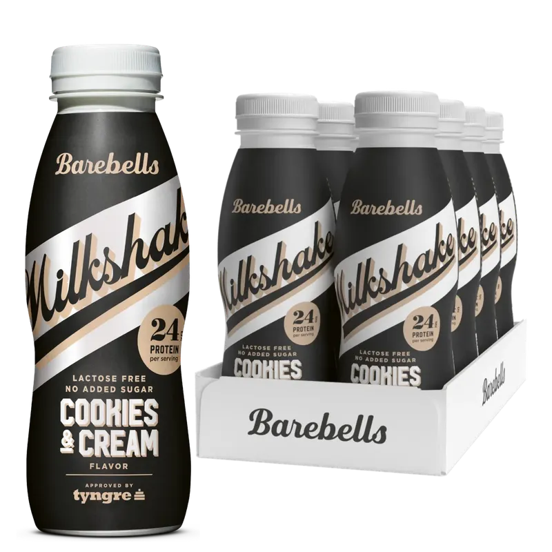 Barebells Milkshake – Cookies & Cream (5 x 330 ml)