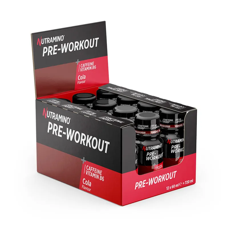 Nutramino Pre-Workout Shot – Cola (12 x 60 ml)