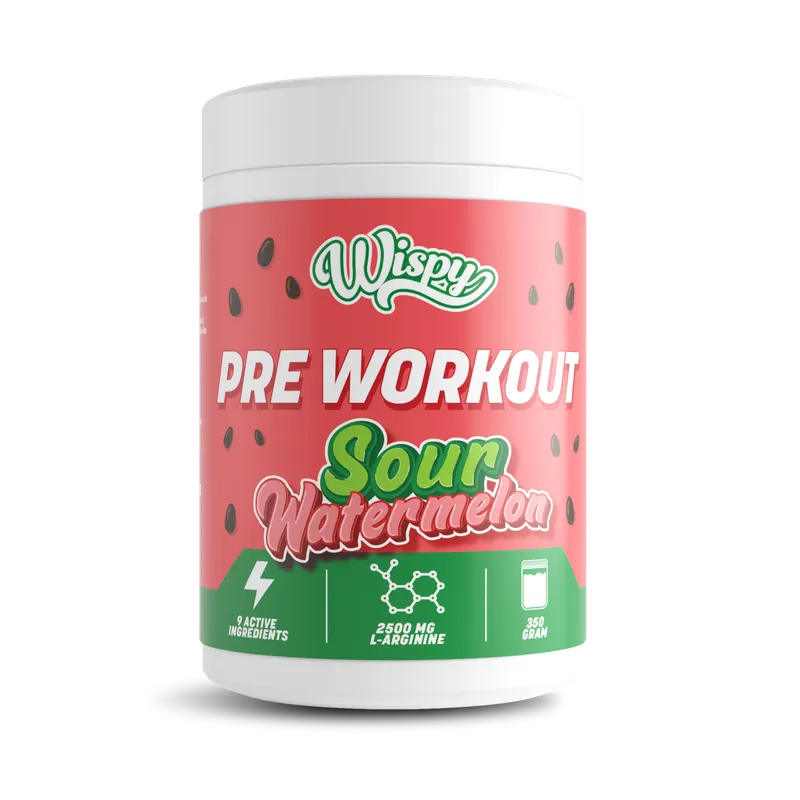 Wispy Pre-Workout – Sour Watermelon (350 g)