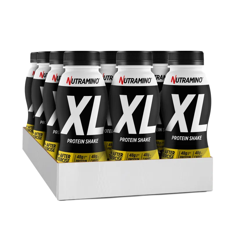 Nutramino XL Protein-Shake – Chocolate & Banana (12 x 475 ml)