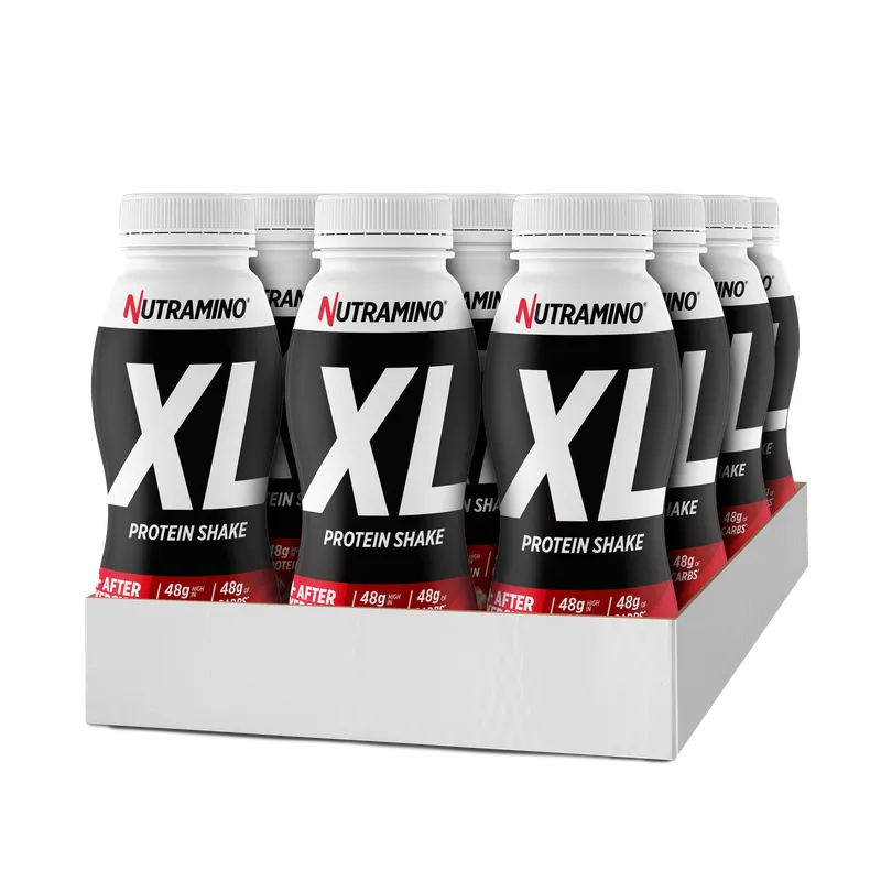 Nutramino XL Protein-Shake – Strawberry (12 x 475 ml)