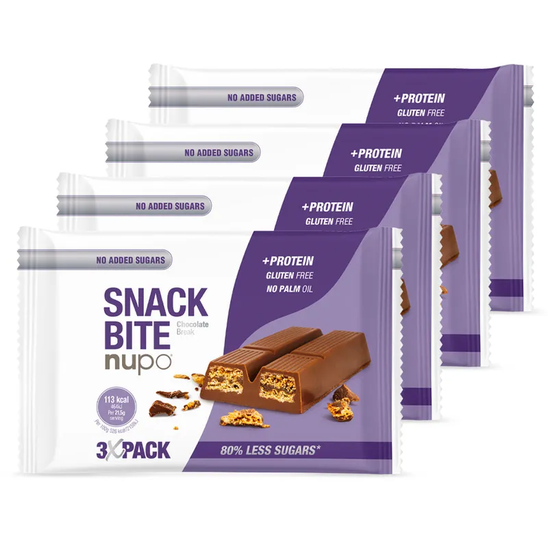 Nupo Snack Bite – Chocolate Break (7 x 65 g)