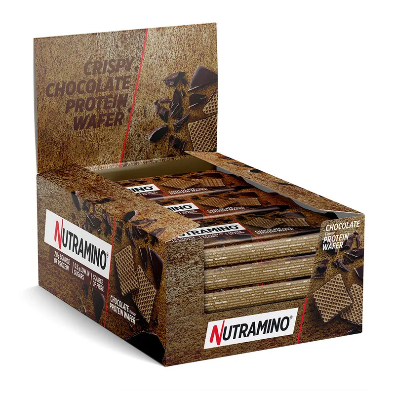 Nutramino Protein-Waffel – Chocolate (12 x 39 g)