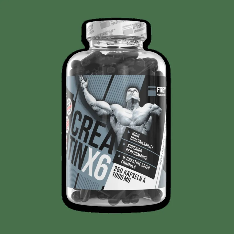 Frey Nutrition - Creatin X6 - 250 Kapseln