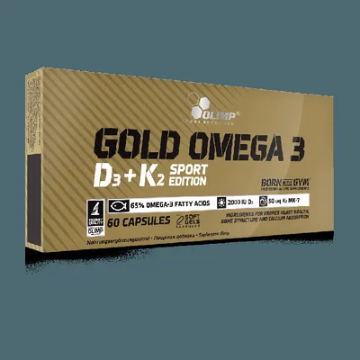 Omega 3 D3+K2 | Sport Edition | 60 Kapseln