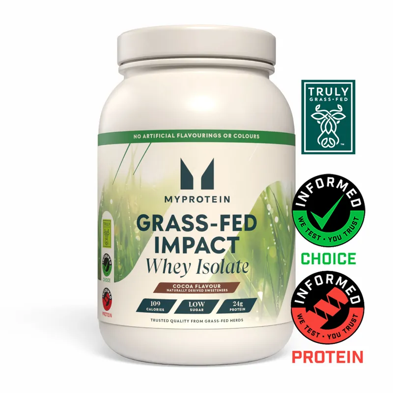 Impact Whey Isolate von mit Gras gefütterten Tieren