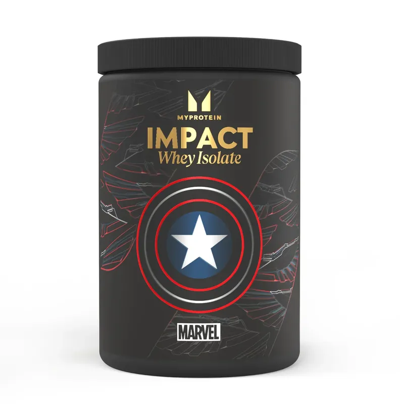Impact Whey Isolate Captain America - Vanilla Raspberry 600G