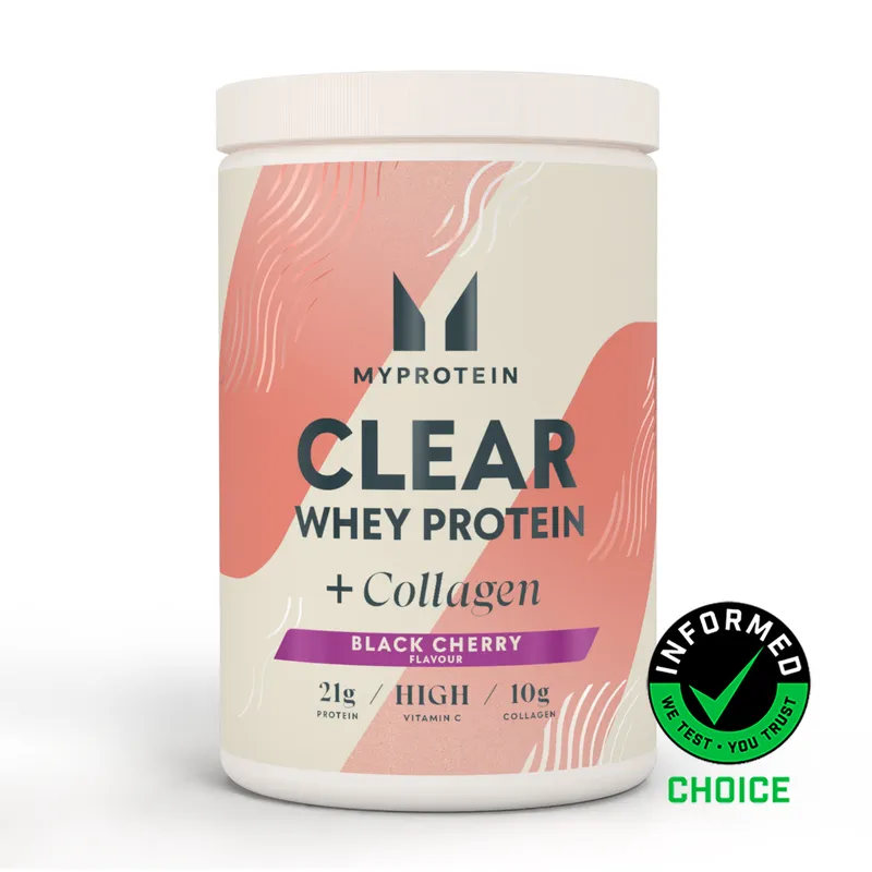 Clear Whey Isolat Black Cherry (+ Collagen) 500g
