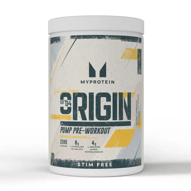Origin Pump Pre-Workout (Stim-Free)
