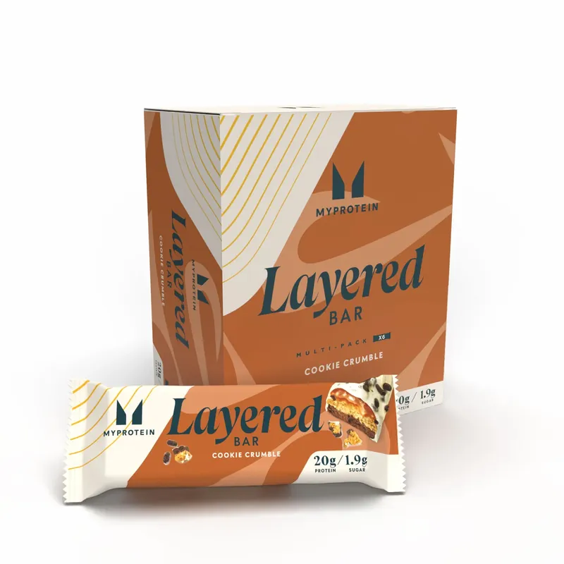 Myprotein Layered Protein Bar – 6x60g