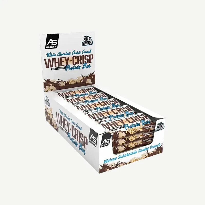 All Stars Whey-Crisp Bar (25x50g) Chocolate – 1250 g