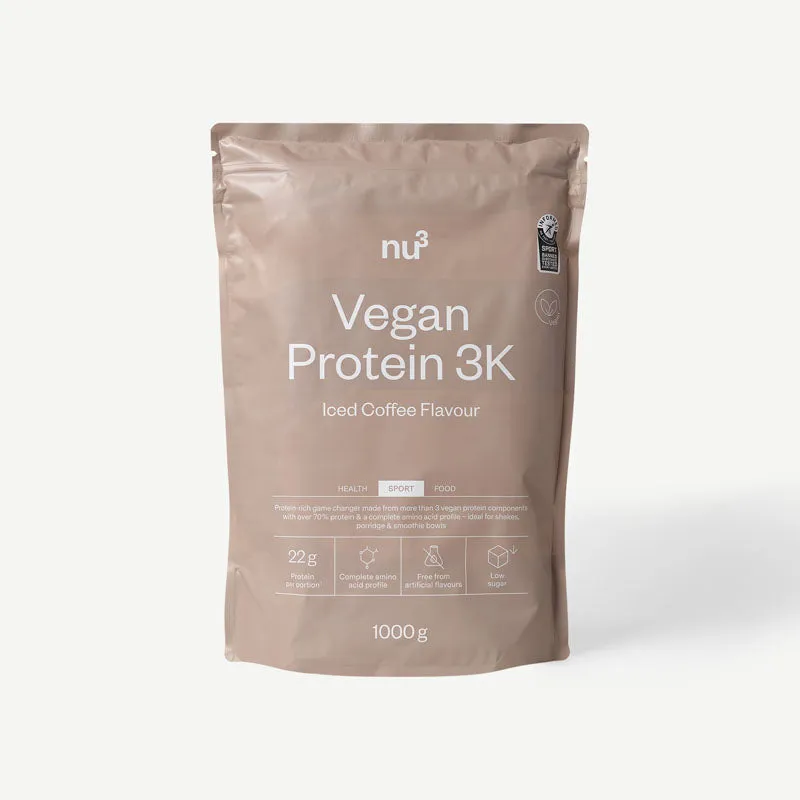 nu3 Vegan Protein 3K – 1000g