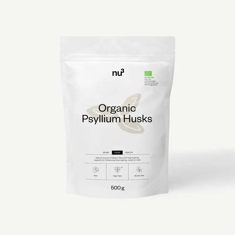 nu3 Bio Flohsamenschalen – 500g