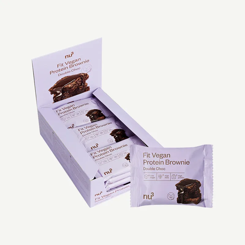 nu3 Fit Vegan Protein Brownie – 600 g