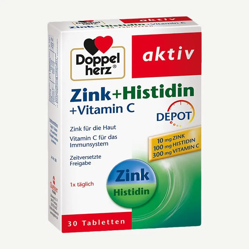 Doppelherz Zink + Histidin Depot