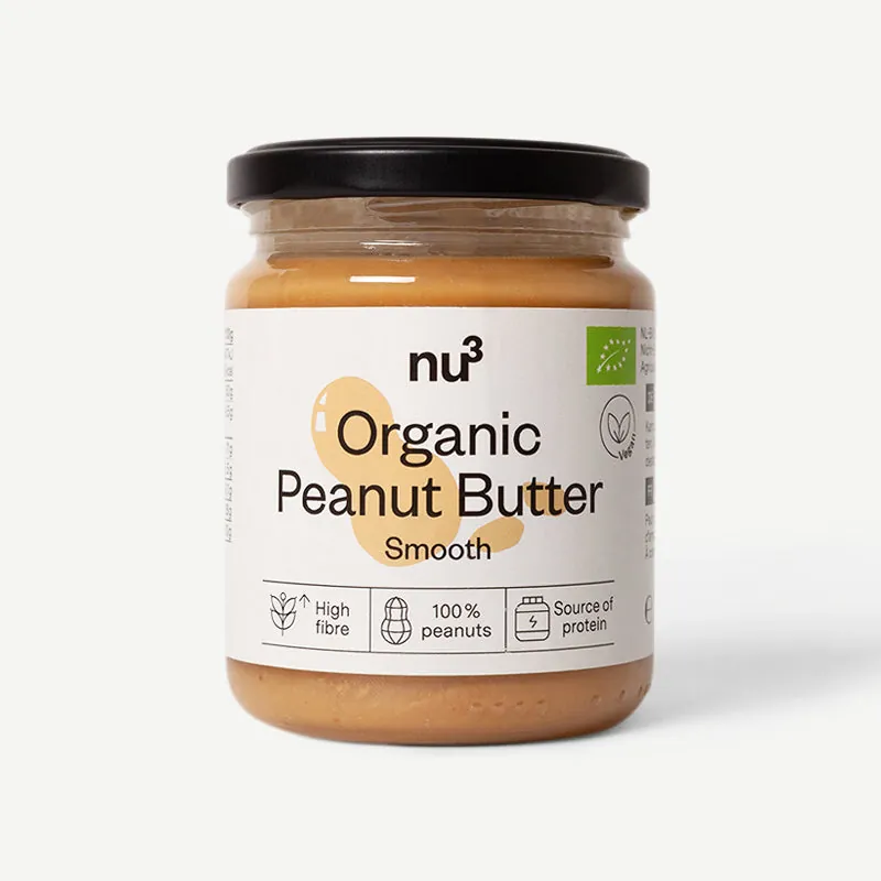 nu3 Bio Erdnussbutter – 250g