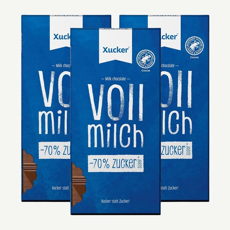 Xucker Vollmilchschokolade mit Xylit