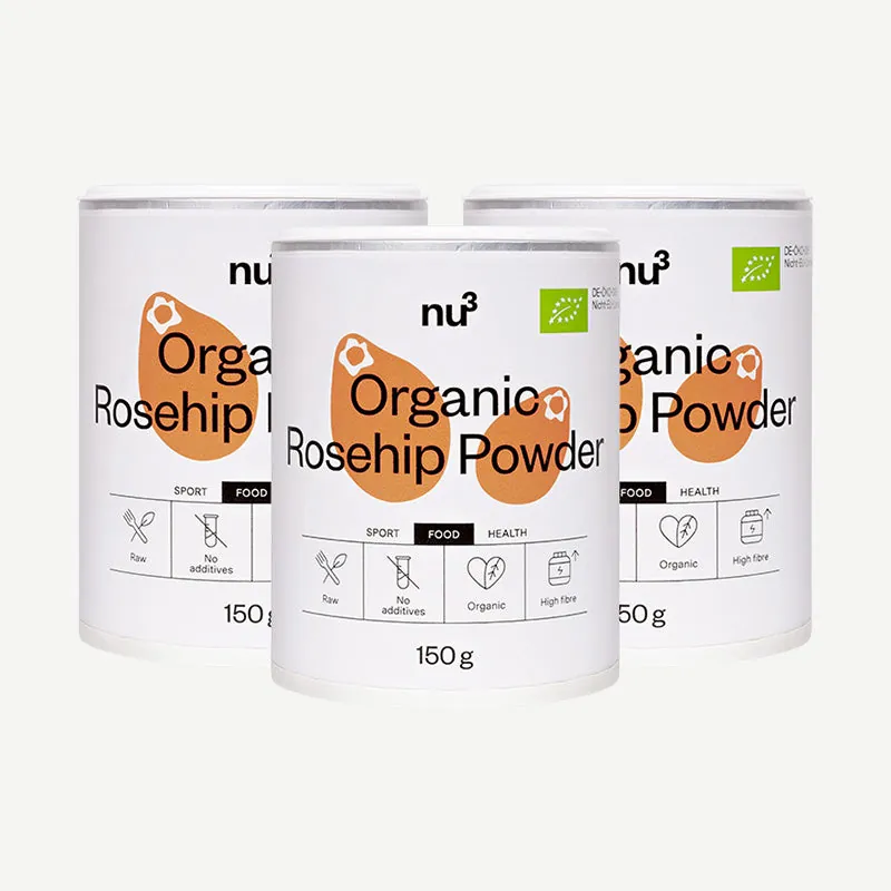 nu3 Bio Hagebuttenpulver – 150g