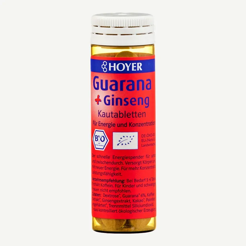 Hoyer Bio Guarana und Ginseng