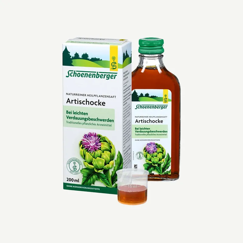 Schoenenberger Artischocke, Saft